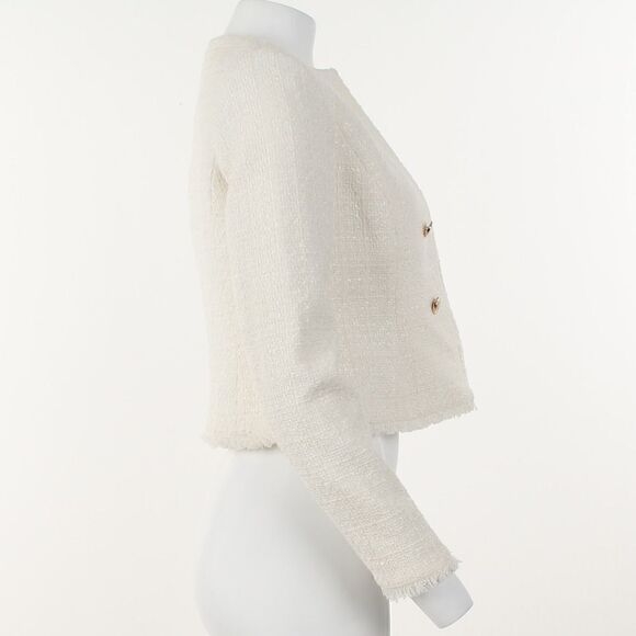 Calvin Klein Petite Tweed Blazer - Picture 5 of 5